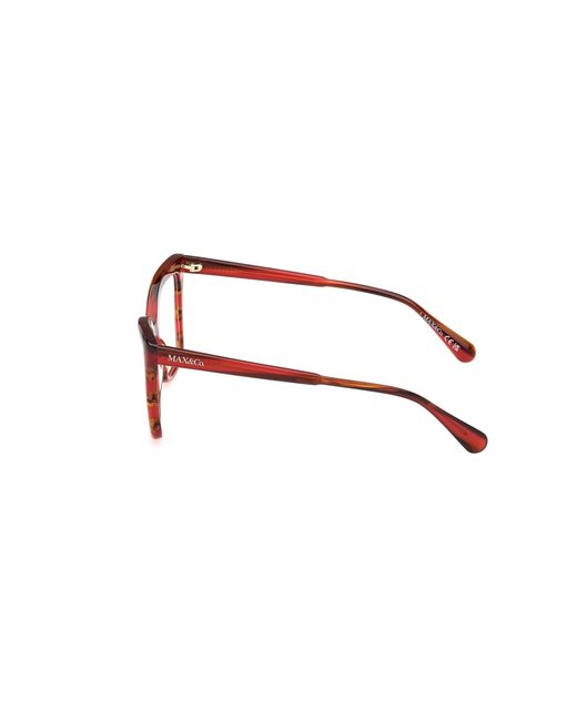 MAX&Co. Black Mo5130 068 Optical Frames Acetate Squared Normal
