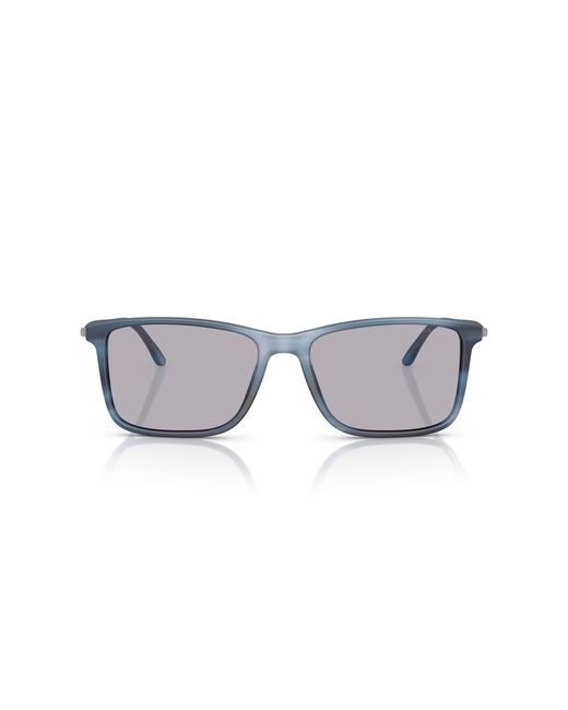 Giorgio Armani Black Ar8218 6165M3 Sunglasses Acetate Squared Photochromatic for men