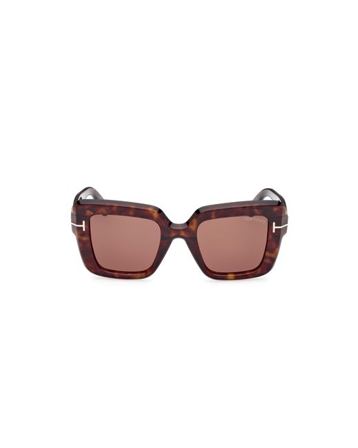Tom Ford Black Ft1157 Esme 52J Sunglasses Acetate Squared Normal