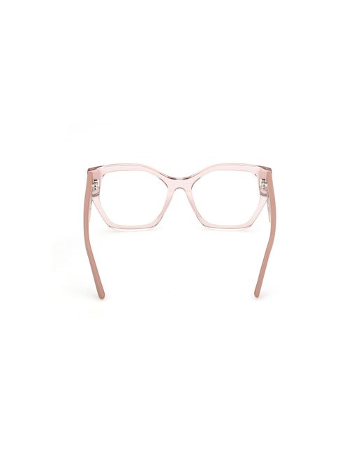 Guess Black Gu50357 072 Optical Frames Acetate Geometric Normal
