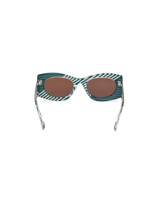 MAX&Co. Black Mo0131 95E Sunglasses Injected Geometric Normal