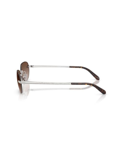 Ralph Lauren Black Rl7089 900113 Sunglasses Metal Squared Normal Shaded