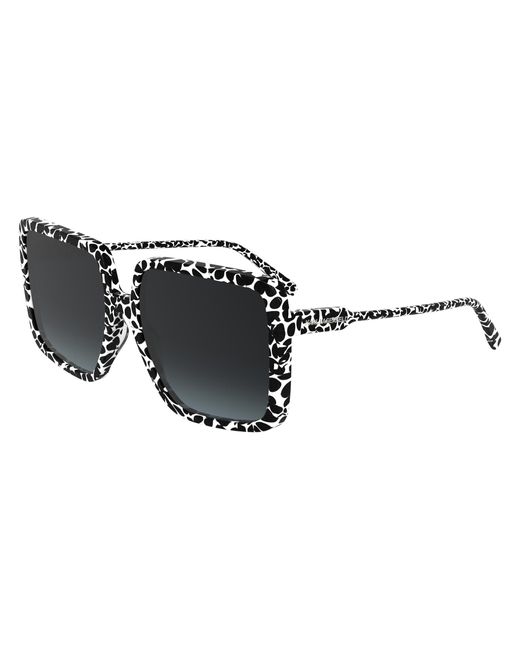 Karl Lagerfeld Black Kl6187S 016 Sunglasses Acetate Squared Normal
