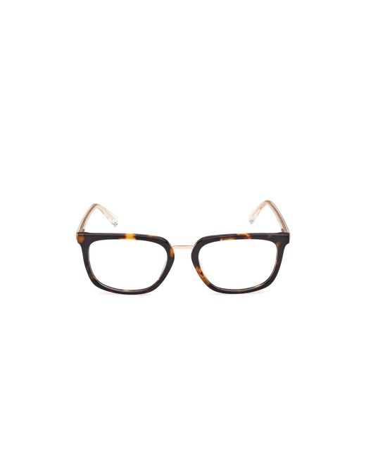 Guess Black Gu50392 52 Optical Frames Acetate Squared Normal for men