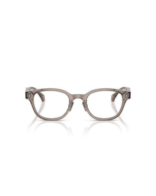Moncler Black Me2021D 3009 Optical Frames Acetate Transparent Round Normal