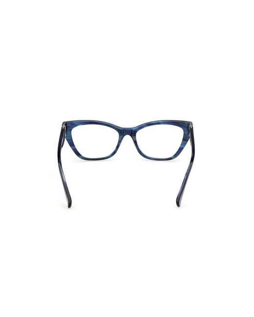 Max Mara Black Mm5228 092 Optical Frames Acetate Cat Eye Normal