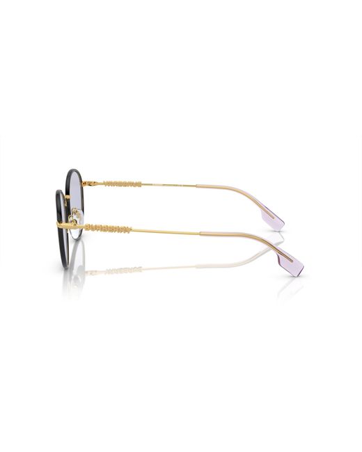 Burberry Black Be3148D 10171A Sunglasses Metal Round Normal