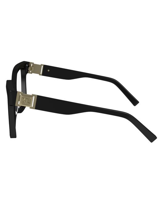 Karl Lagerfeld Black Kl6149 001 Optical Frames Acetate Squared Normal Normal