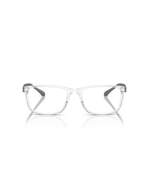Emporio Armani Black Ea3098 5882 Optical Frames Acetate Squared Normal for men