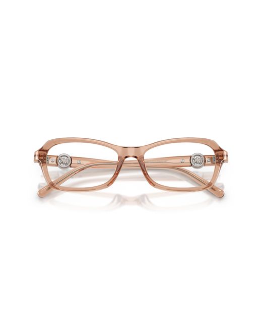 Michael Kors Black Mk4182U Hakone 4051 Optical Frames Injected Transparent Round Normal