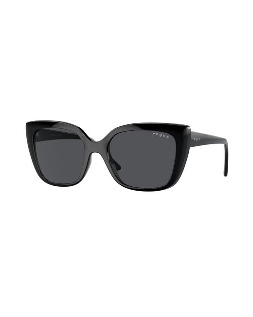Vogue Eyewear Black Vo5337S W44/87 Sunglasses Injected Squared Normal