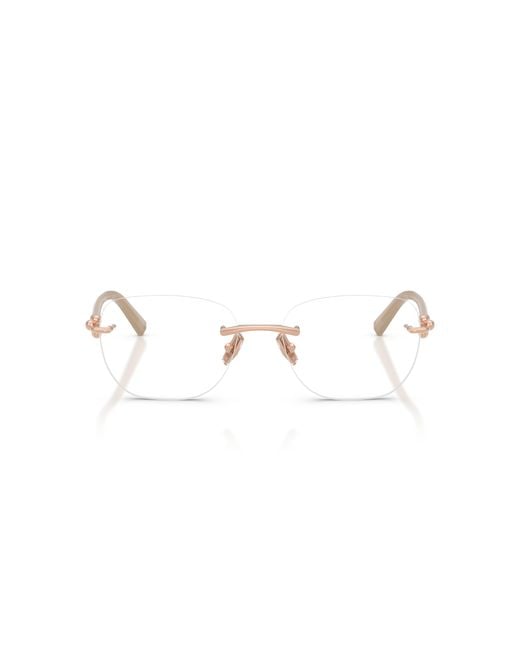 Tiffany & Co Black Tf1170D 6105 Optical Frames Metal Squared Normal