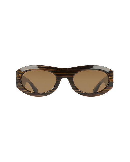 Ferragamo Black Sf2082Se 223 Sunglasses Acetate Round Normal