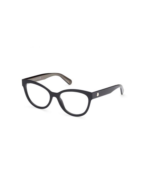 Moncler Black Ml5142 005 Optical Frames Outlet Acetate Cat Eye Normal