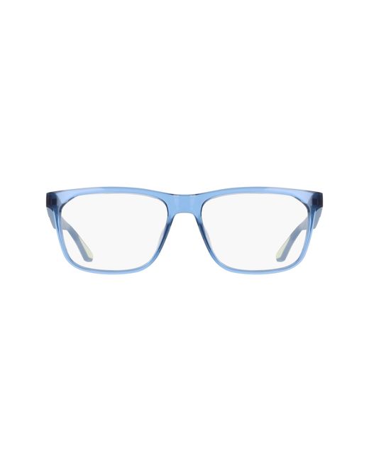 Nike Black 7414 425 Optical Frames Bio-Injected Squared Normal for men