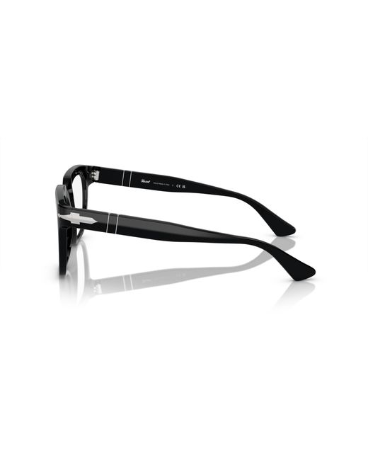 Persol Black Po3325V 95 Optical Frames Acetate Transparent Pillow Normal