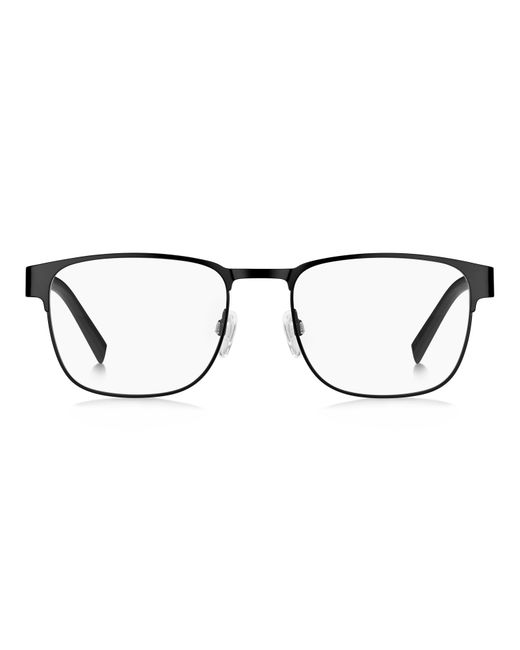 Tommy Hilfiger Black Th 2090 003 Optical Frames Steel Squared for men