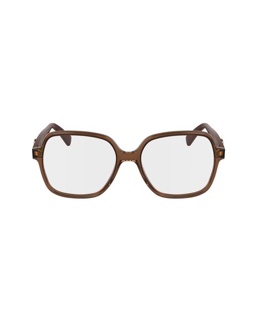 Longchamp Black Lo2757 200 Optical Frames Acetate Squared Normal