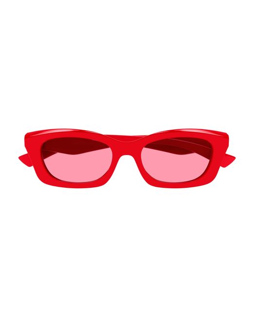 McQueen Am0474S 003 Sunglasses Acetate Squared