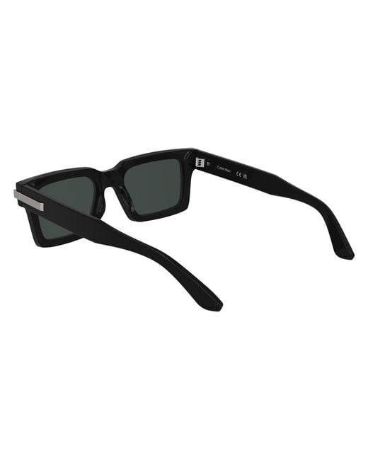 Calvin Klein Black Ck25503S 001 Sunglasses Acetate Squared Normal