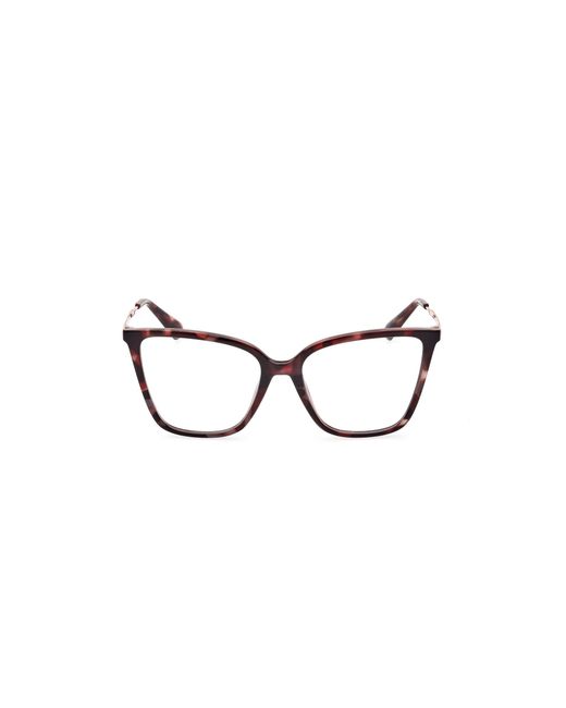 MAX&Co. Black Mo5081 055 Optical Frames Injected Squared Normal