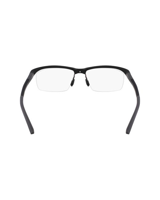 Nike Black 8045 002 Optical Frames Metal Squared Photochromatic