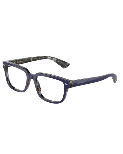 Dolce & Gabbana Black Dg3380 3423 Optical Frames Acetate Transparent Squared Normal for men
