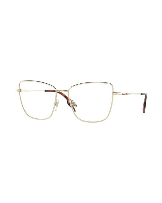 Burberry Black Be1367 Bea 1109 Optical Frames Metal Cat Eye
