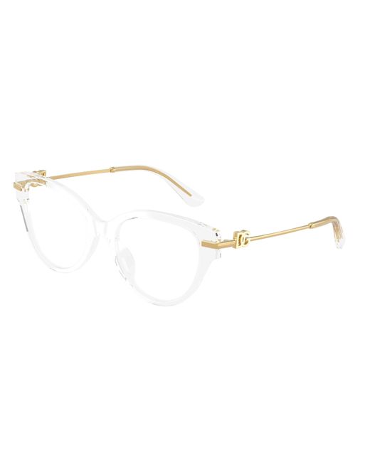 Dolce & Gabbana Black Dg3438 3133 Optical Frames Acetate Butterfly Normal