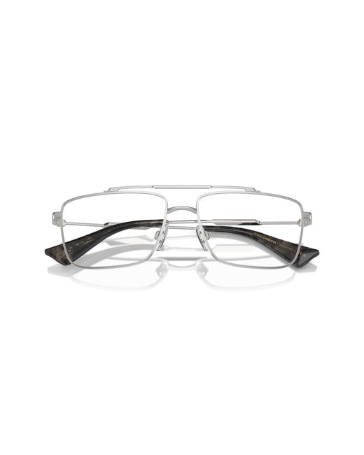 Dolce & Gabbana Black Dg1354 05 Optical Frames Metal Transparent Squared Normal for men