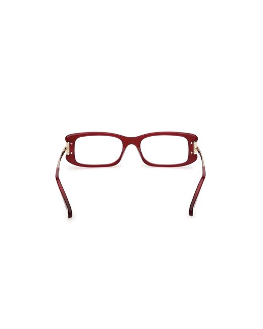 Max Mara Black Mm5224 069 Optical Frames Acetate Squared Normal