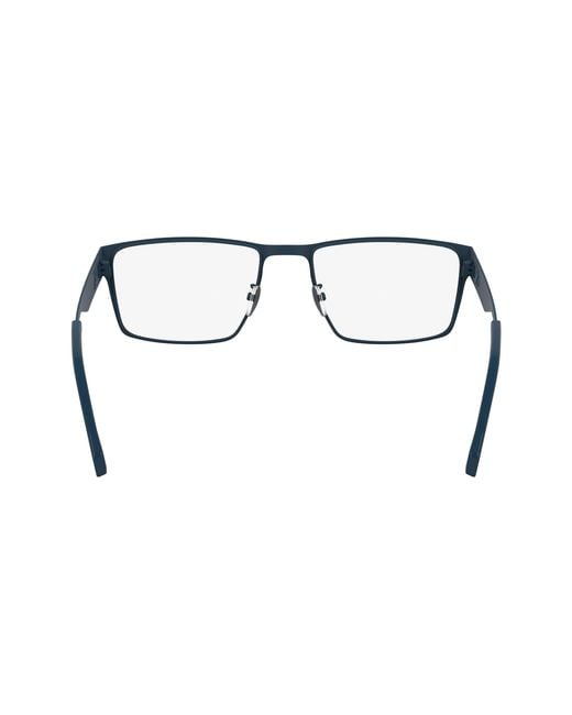 Calvin Klein Black Ckj24208 400 Optical Frames Metal Squared Normal for men