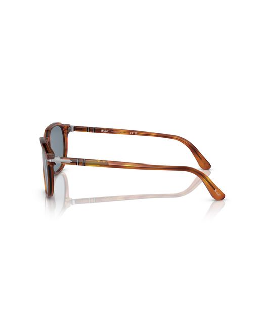 Persol Black Po3019S 96/56 Sunglasses Acetate Squared Normal for men