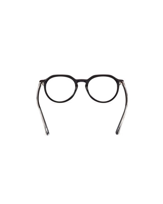 Web Black We5427 001 Optical Frames Acetate Round Normal for men