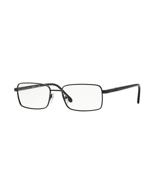 Sferoflex Black Sf2265 136 Optical Frames Metal Squared for men
