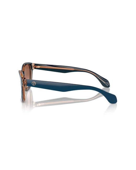 Giorgio Armani Black Ar8207 608513 Sunglasses Acetate Pantos Normal Shaded for men