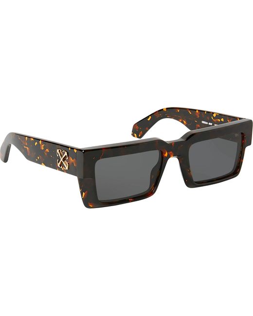 Off-White c/o Virgil Abloh Black Oeri114 Moberly 6007 Sunglasses Acetate Squared Normal