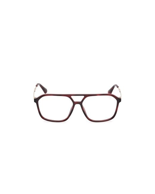 MAX&Co. Black Mo5172 055 Optical Frames Injected Pilot Normal