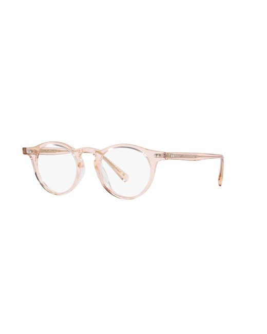 Oliver Peoples Black Ov5504U Op-13 1743 Optical Frames Acetate Transparent Round Normal