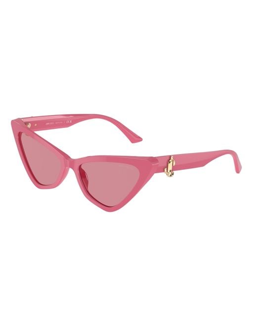 Jimmy Choo Black Jc5008 502484 Sunglasses Acetate Cat Eye Normal