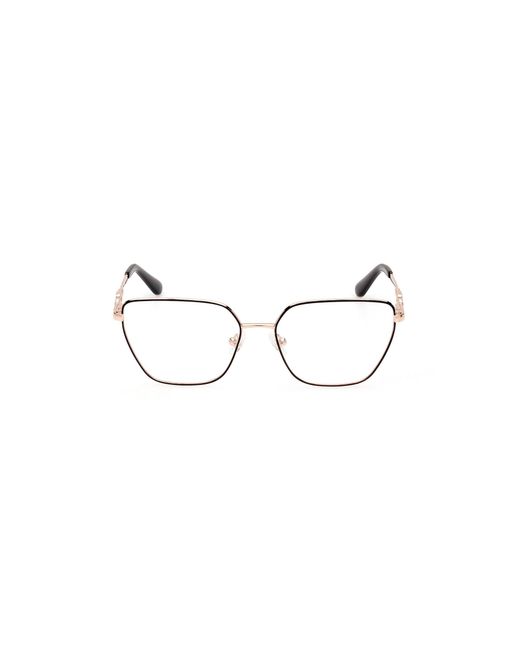 Guess Black Gu2952 005 Optical Frames Metal Geometric Normal