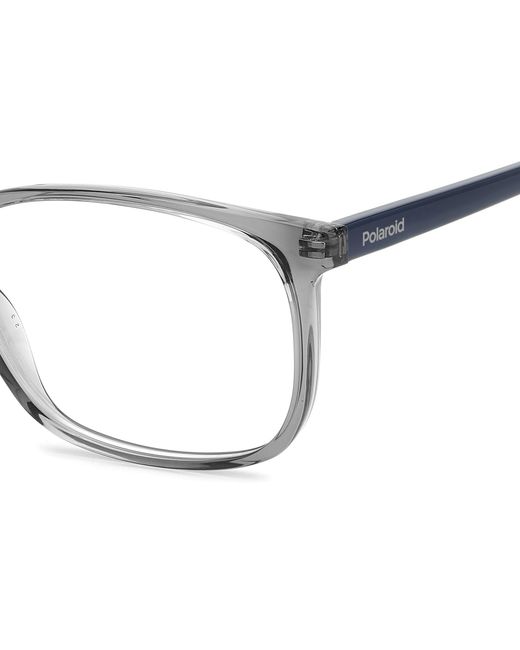 Polaroid Black Pld D488 09V Optical Frames Plastic Squared for men