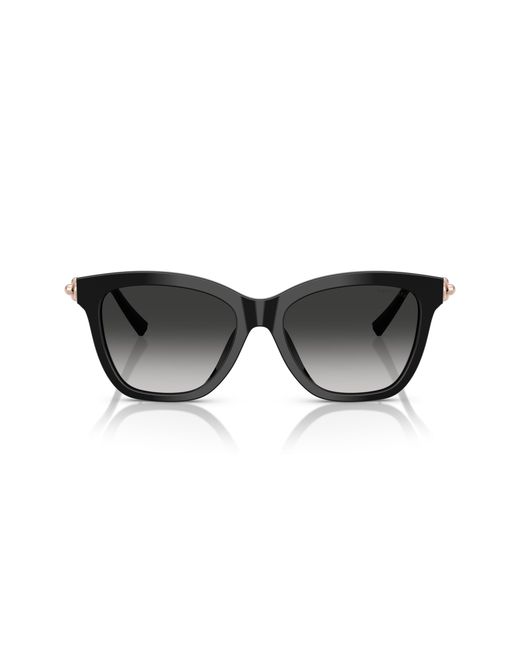 Tiffany & Co Black Tf4241D 80013C Sunglasses Acetate Squared Normal Shaded
