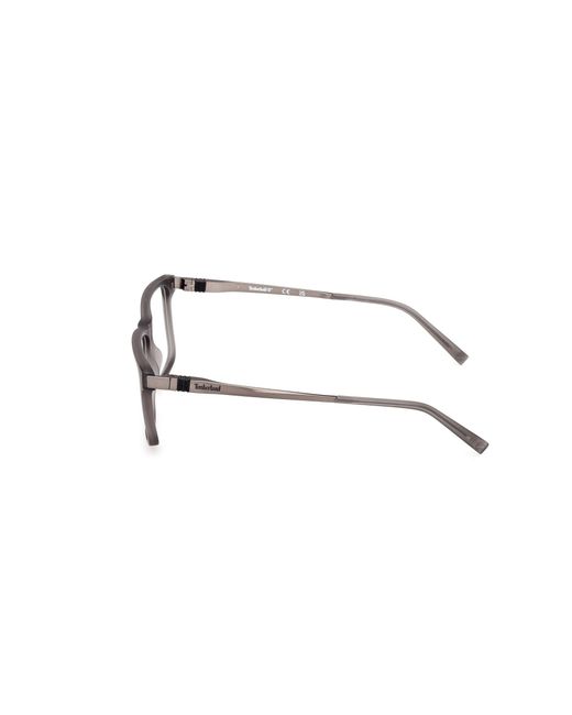 Timberland Black Tb50080 020 Optical Frames Injected Squared Normal for men