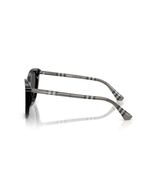 Burberry Black Be4457 416587 Sunglasses Acetate Cat Eye Normal