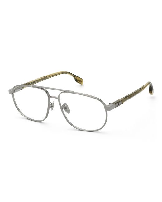 Lozza Black Vl2454M Crescendo 1 509 Optical Frames Metal Squared for men