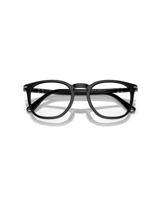 Persol Black Po3318V 95 Optical Frames Acetate Transparent Pantos Normal