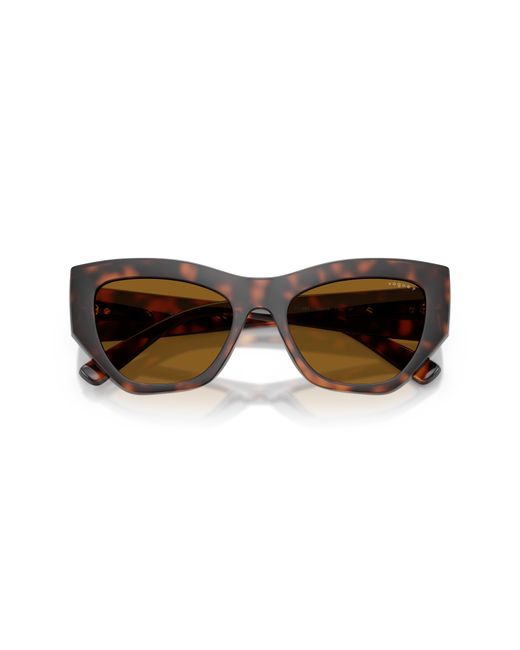 Vogue Eyewear Black Vo5607S 271883 Sunglasses Nylon Geometric Polarized