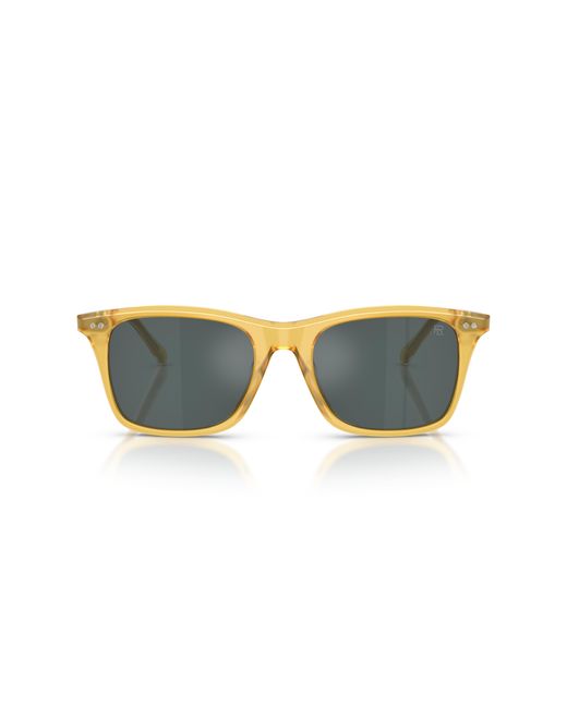 Ralph Lauren Black Rl8242U 50053R Sunglasses Acetate Pantos Normal Mirrored for men