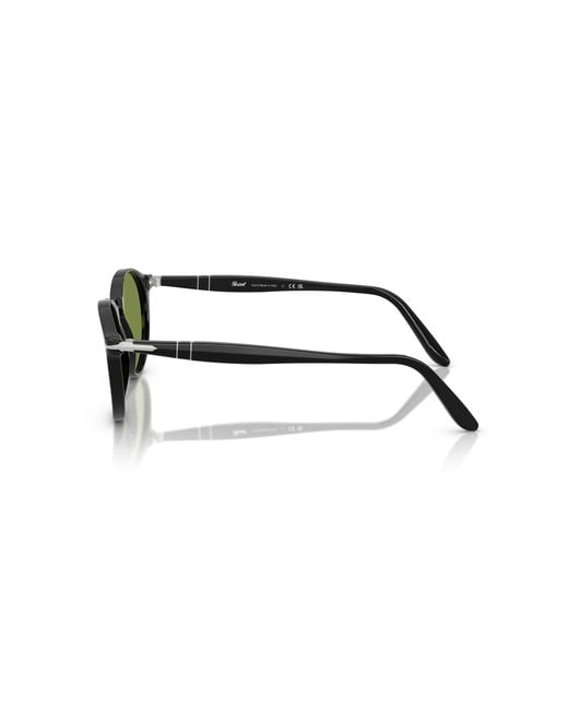 Persol Green Po3092Sm 95/4E Sunglasses Acetate Round Normal for men